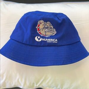 Blue Gonzaga Bulldogs Numerica Credit Union Bucket Hat